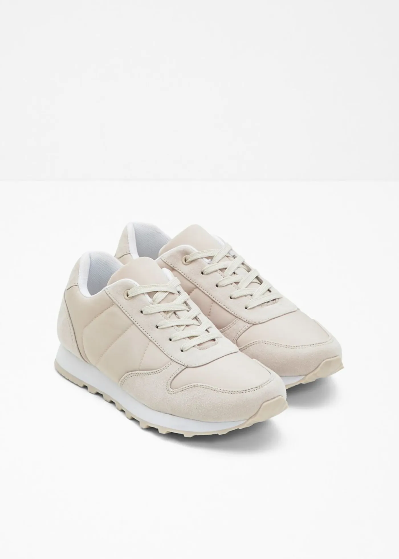 bonprix bonprix Tendencias·Zapatos Veganos|Zapatillas>Zapatillas deportivas Beige