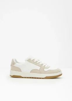 bonprix bonprix Tendencias·Zapatos Veganos|Zapatillas>Zapatillas deportivas Arena claro/blanco