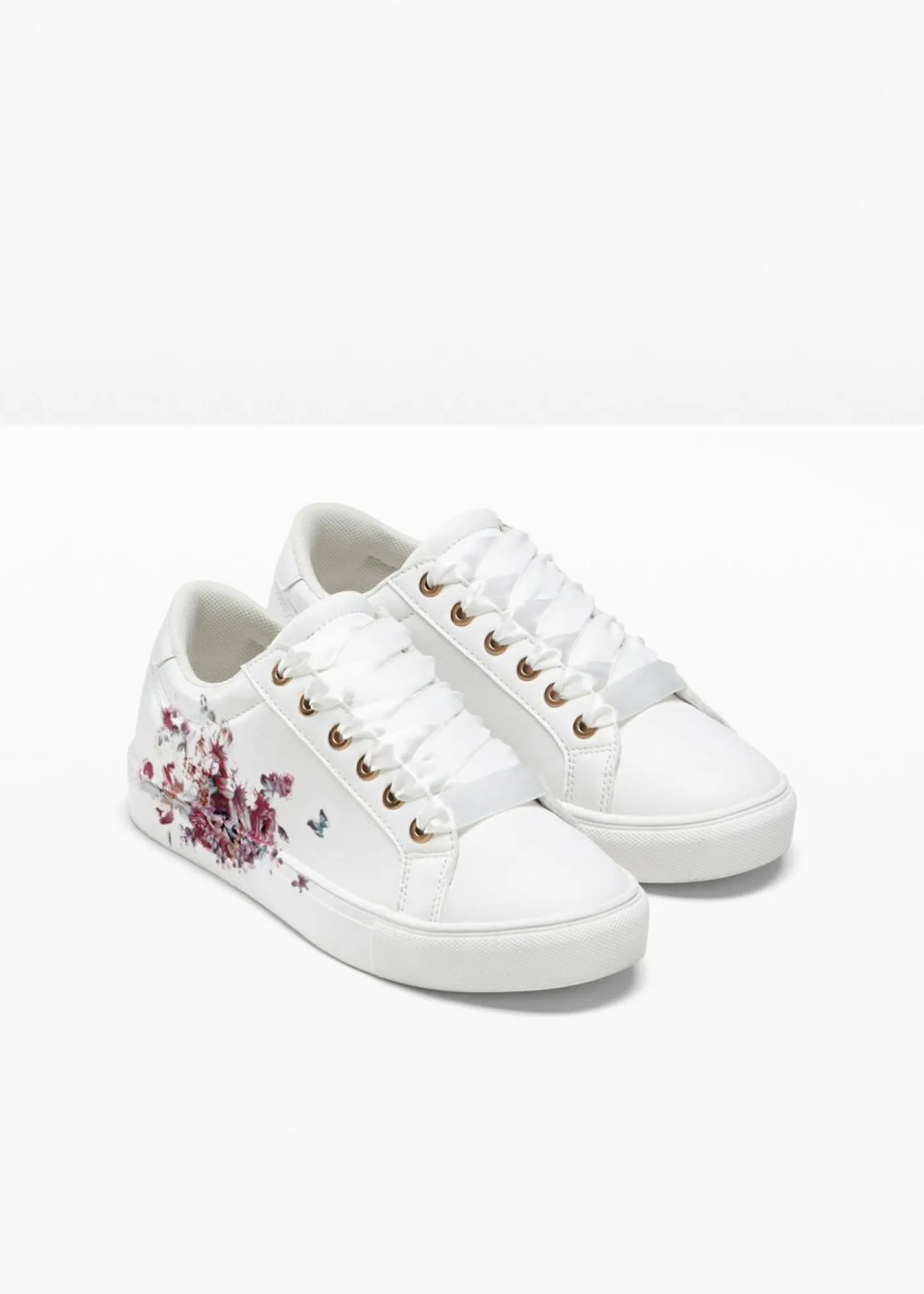 Mujer bonprix bonprix Zapatillas deportivas con estampado de flores
