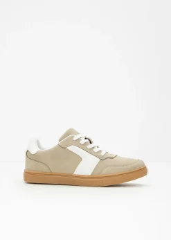 bonprix bonprix Zapatillas>Zapatillas deportivas de estilo retro Arena claro/blanco