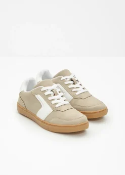 bonprix bonprix Zapatillas>Zapatillas deportivas de estilo retro Arena claro/blanco