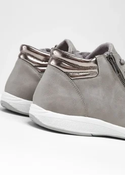 Mujer bonprix bonprix Zapatillas deportivas de caña alta con cremallera