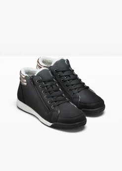 Mujer bonprix bonprix Zapatillas deportivas de caña alta con cremallera