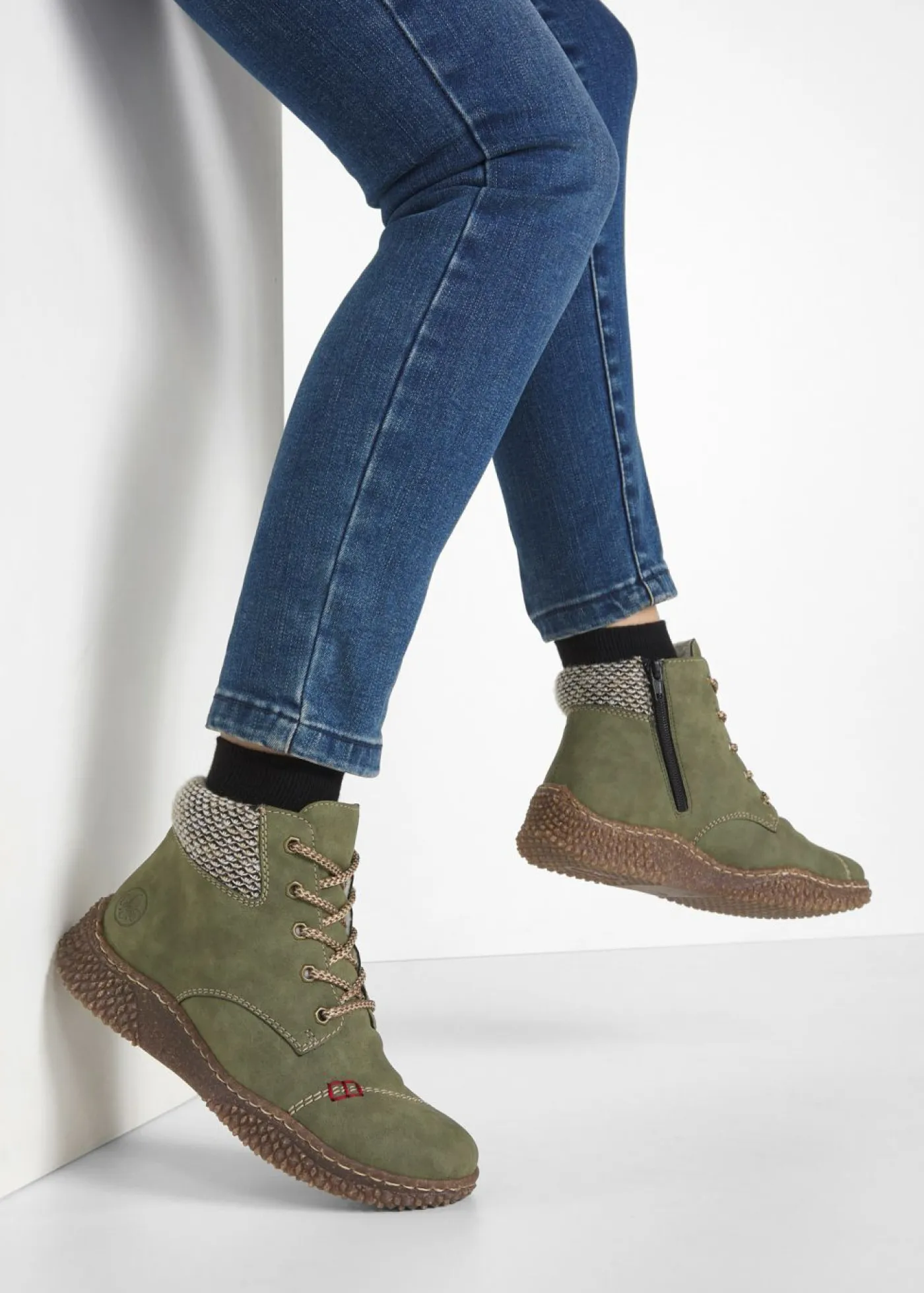 Mujer bonprix Rieker Zapatillas deportivas de caña alta de Rieker