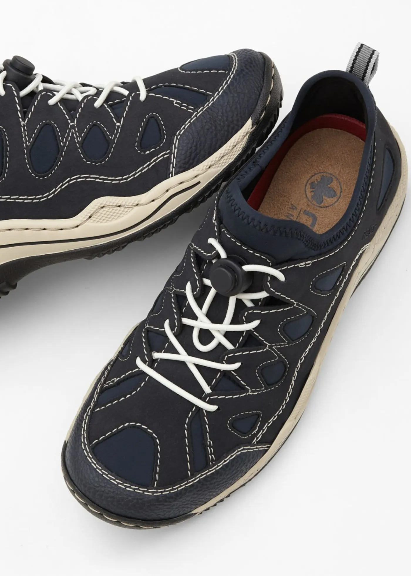 bonprix Rieker Zapatos De Marca·Rieker|Zapatos Cómodos>Zapatillas deportivas sin cordones de Rieker con suela ligera Azul marino