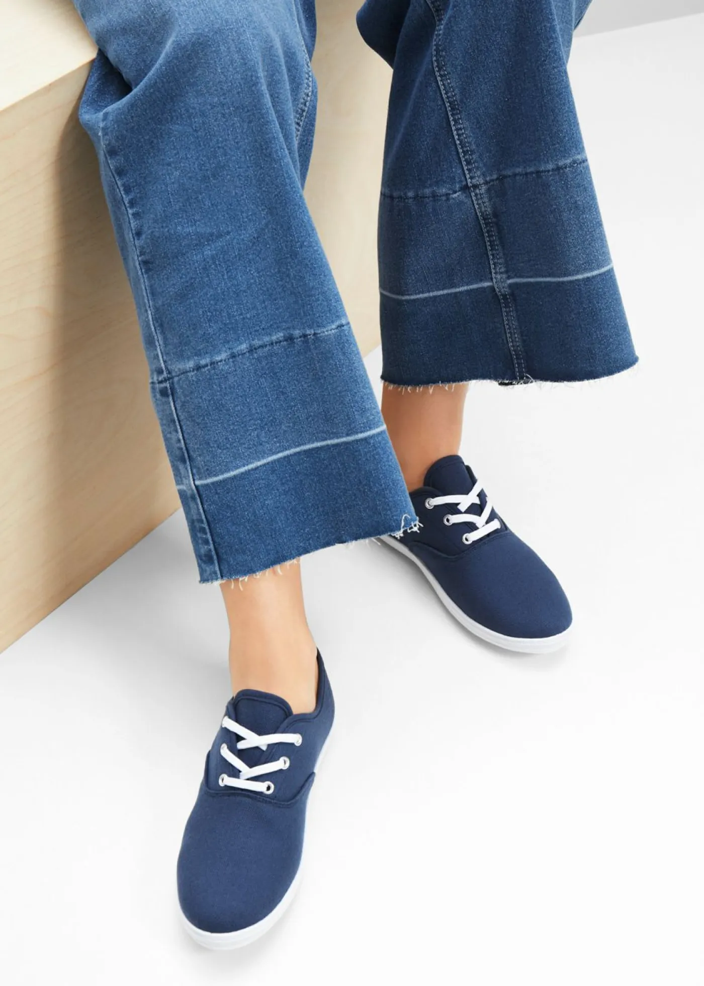 bonprix bonprix Niña·Zapatillas|Niña·Zapatos>Zapatillas deportivas veraniegas Azul marino