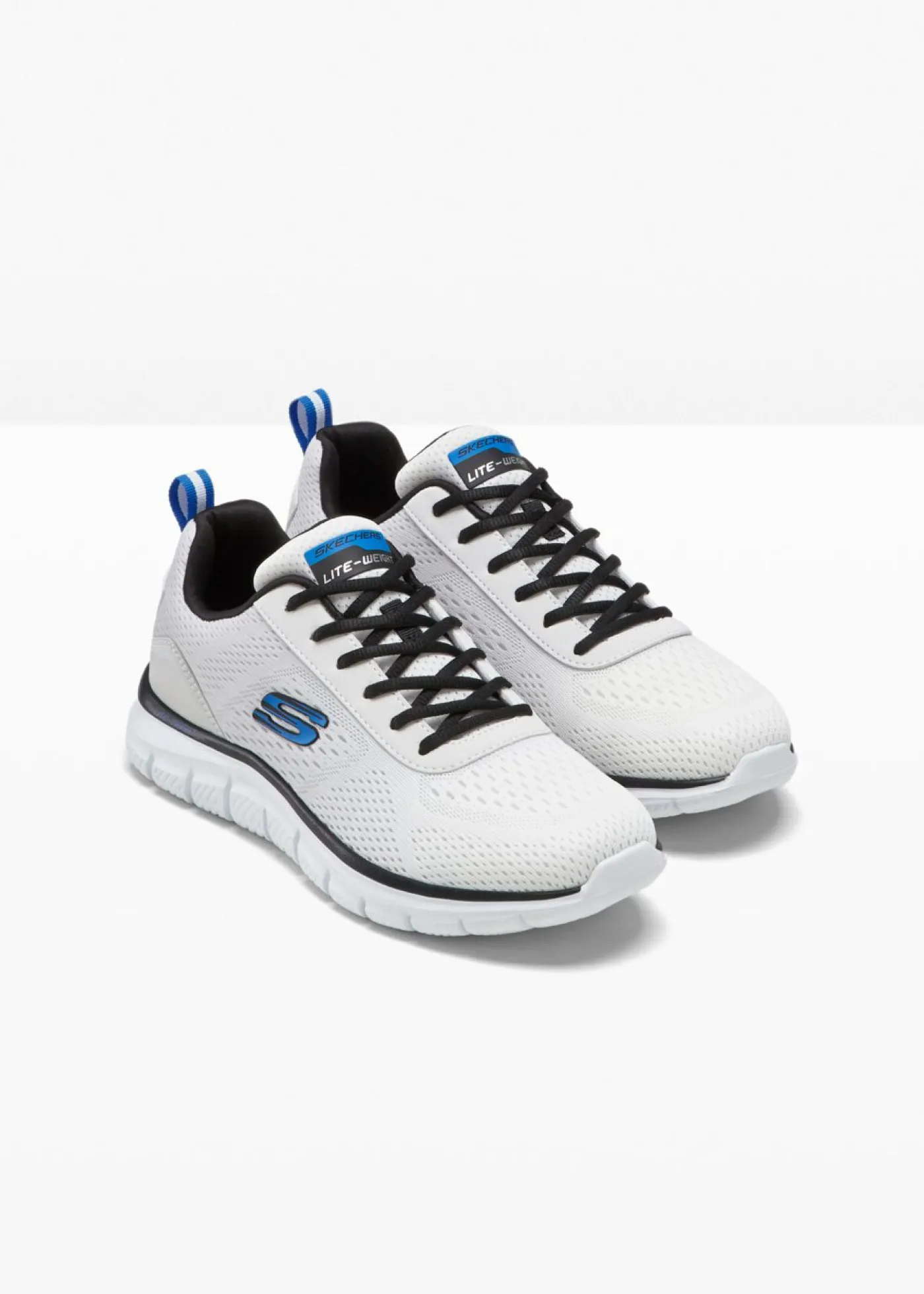 bonprix Skechers Niño·Zapatillas|Niño·Zapatos>Zapatillas Skechers con espuma viscoelástica Blanco-negro