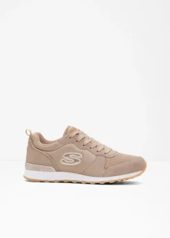 bonprix Skechers Zapatos De Marca·Skechers|Novedades>Zapatillas Skechers con espuma viscoelástica Beige