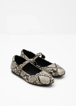 Mujer bonprix bonprix Zapato tipo Mary Jane con estampado animal