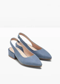 bonprix bonprix Zapatos De Salón|Novedades>Zapatos con tacón plano y talón al descubierto