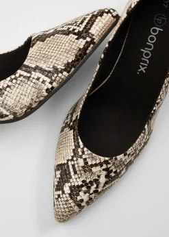 Mujer bonprix bonprix Zapatos de salón con aspecto animal