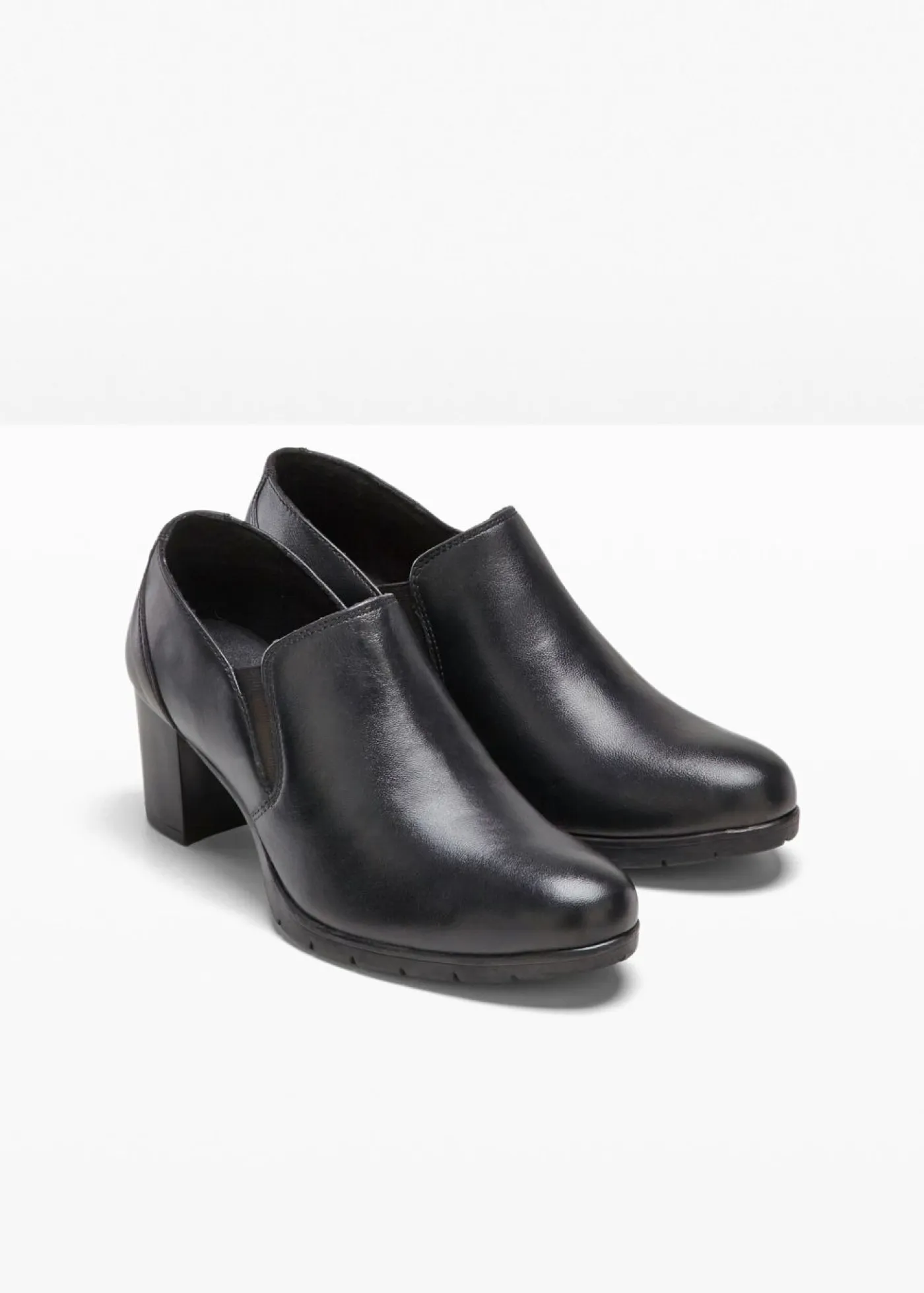 Mujer bonprix bonprix Zapatos de tacón cerrados de piel