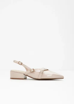 Mujer bonprix bonprix Zapatos de tacón con talón al descubierto