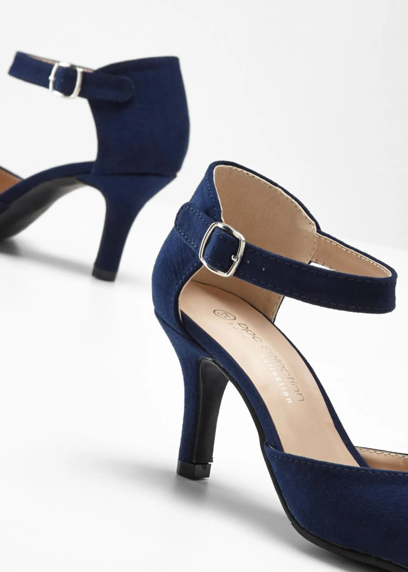 bonprix bonprix Zapatos De Salón>Zapatos de tacón de aguja Azul marino