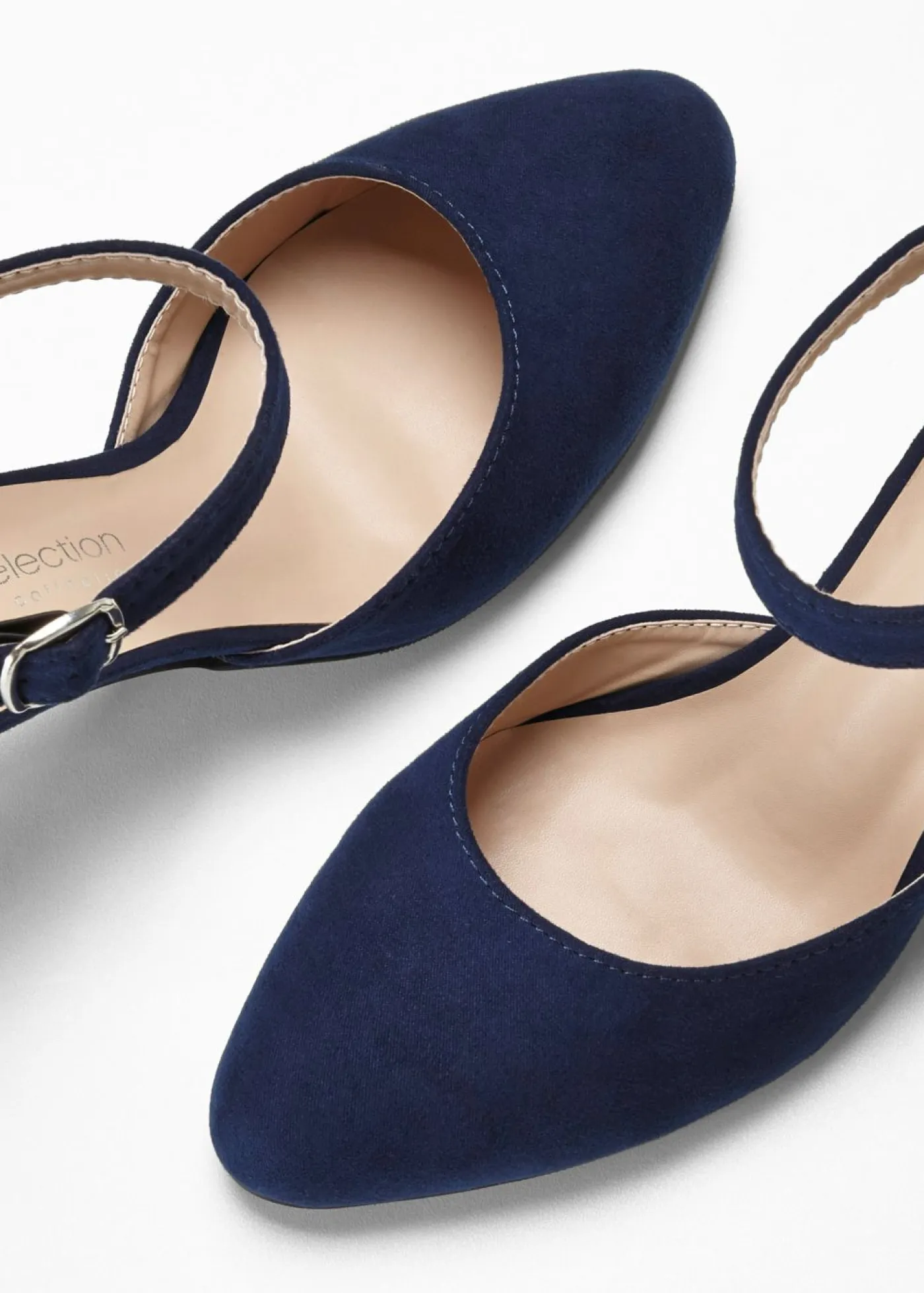 bonprix bonprix Zapatos De Salón>Zapatos de tacón de aguja Azul marino